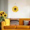 Sunflower Decor Summer Decorations for Home Summer Door Decor Sunflower Wreath Wooden Welcome Sign for Front Door Hanger for Office Wall Indoor Home Decorations